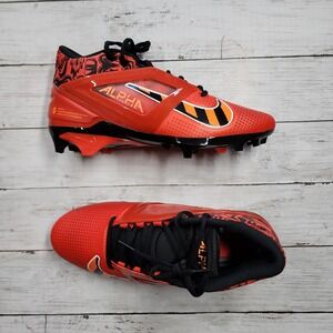 Sz 9.5 Nike Alpha Menace 4 Pro NRG Picante Red Black‎ FQ3984-600 Football Cleats